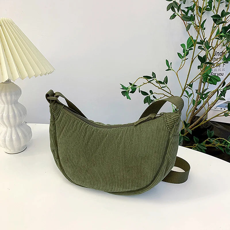 Umhängetasche aus Cord - Rezora