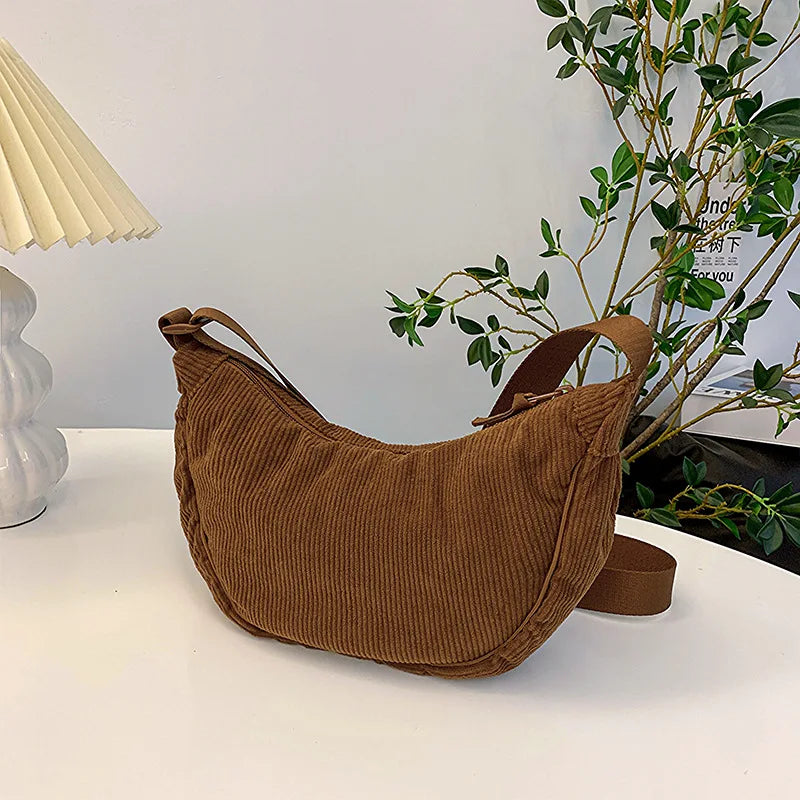 Umhängetasche aus Cord - Rezora