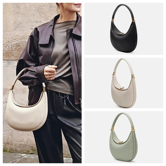 Crescent Moon Schultertasche für Damen - Awiza