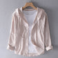 Atmungsaktive Leinenbluse - Demira