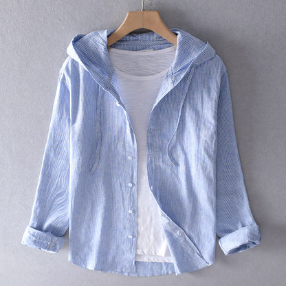 Atmungsaktive Leinenbluse - Demira
